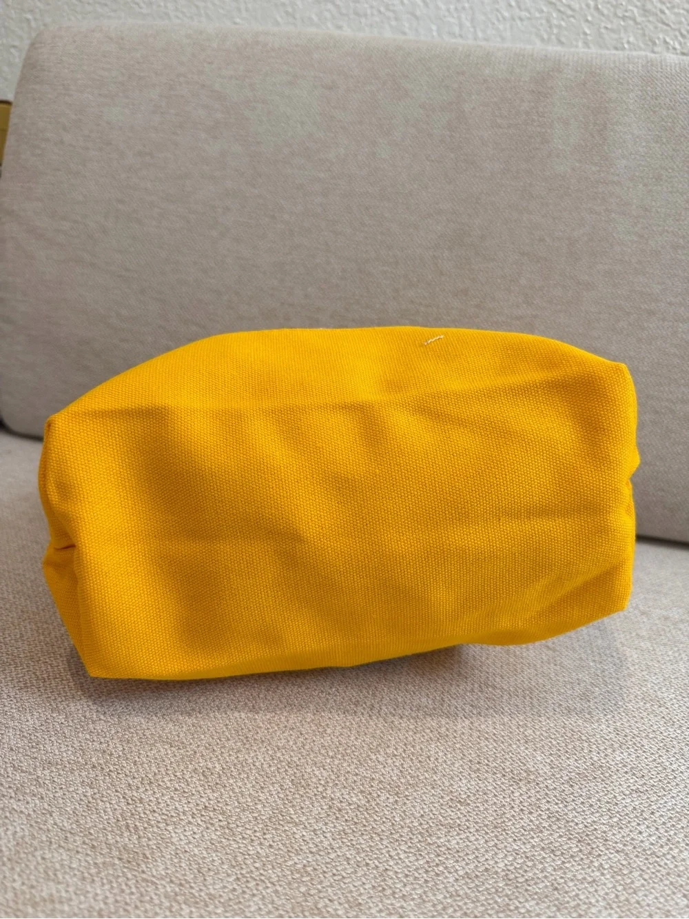 miffy Canvas Pet Tote in Yellow and Cream with Character Print